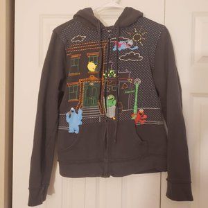 Mighty Fine Sesame Street Zipper Hoodie